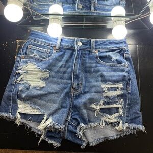 american eagle jean shorts